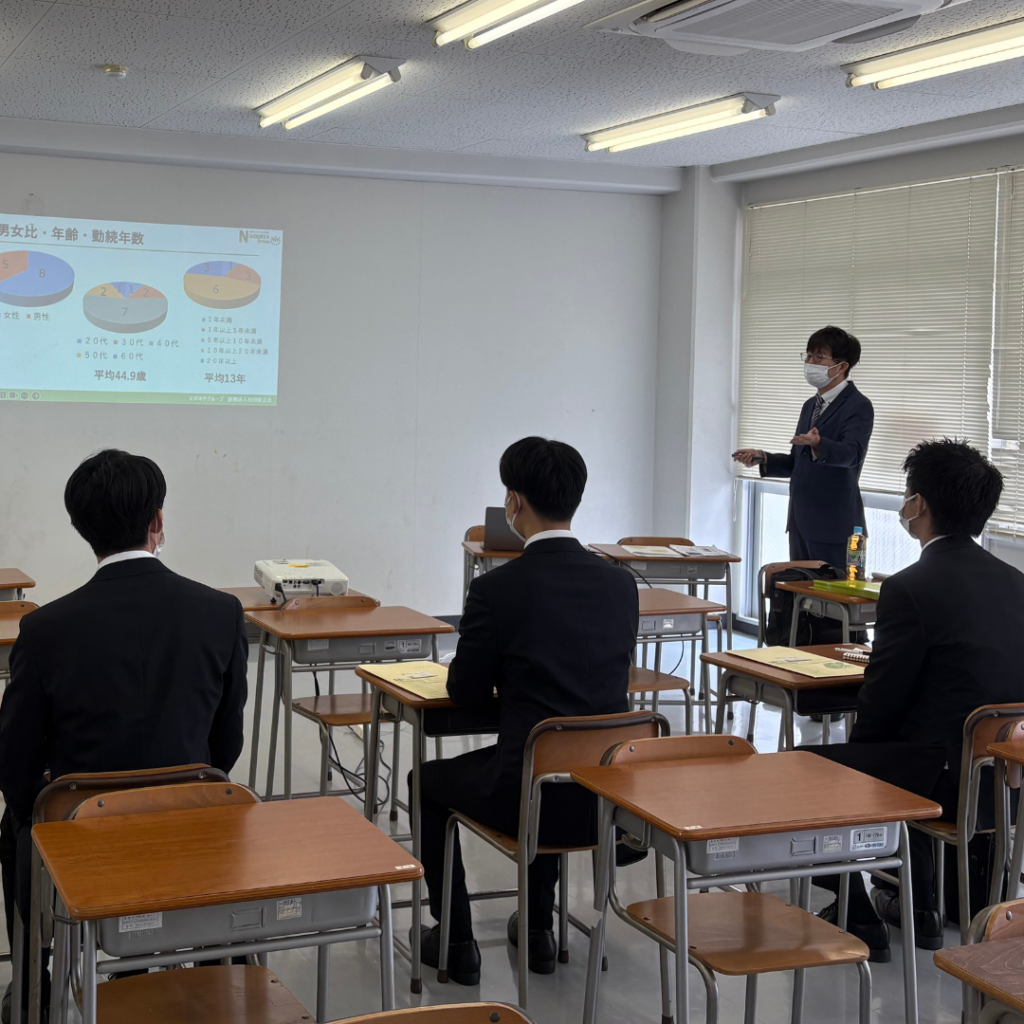 にのみやグループ(広島 安佐北区)の理学療法士が広島都市学園・広島医療保健専門学校